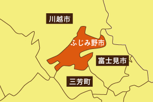 ふじみ野市地図